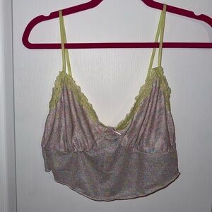 Floral tank f21